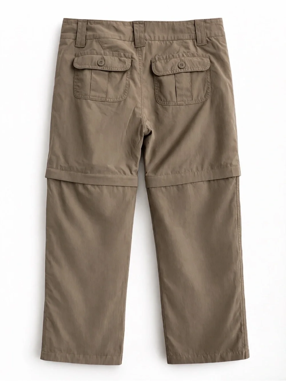 Rugged Exposure Convertible Cargo Pants/ Shorts Khaki- Outdoor Hiking- Size:6